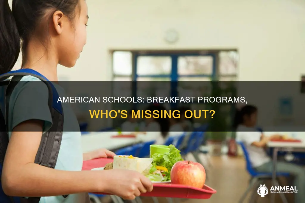 do all american schools have a school breakfast program
