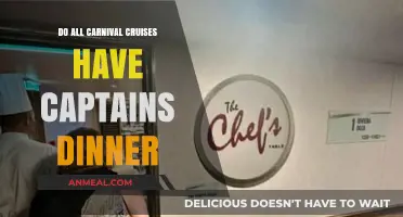 Captain's Dinner on Carnival Cruises: Is It a Fleet-Wide Tradition?
