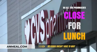 Do All CVS Pharmacies Close for Lunch?