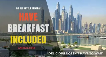 Dubai Hotels: Breakfast Included or Not?