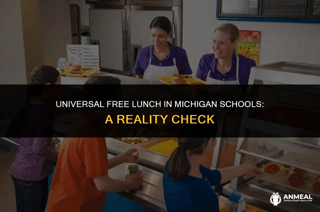 do all kids in michigan get free lunch