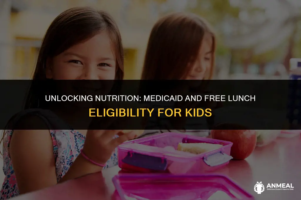 do all kids on medicaid qualify for free lunch