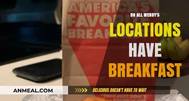 Breakfast at Wendy's: A Universal Offering?