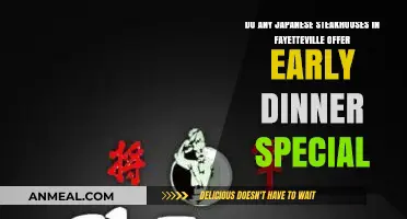 Early Dinner Deals at Fayetteville's Japanese Steakhouses: What's Available?