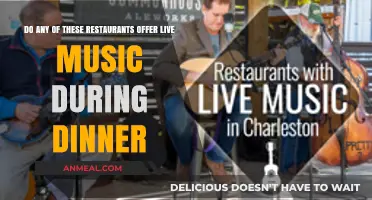 Dine with Live Tunes: Restaurants Offering Music During Dinner