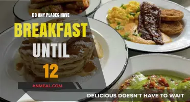 Breakfast All Morning: Exploring Late Breakfast Options