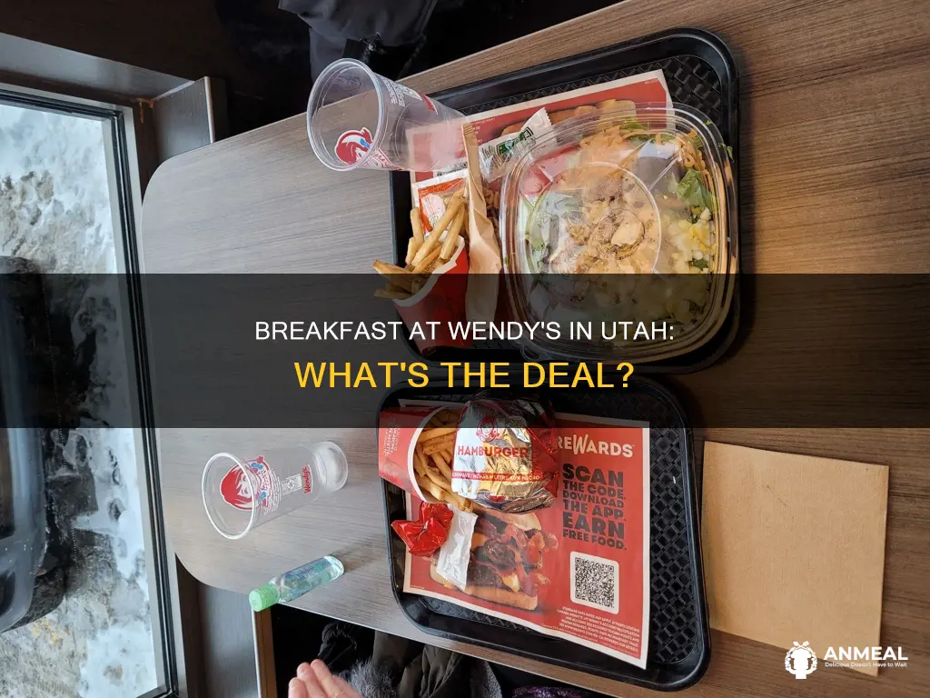 do any wendys in utah sell breakfast