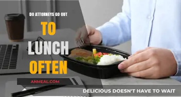 Legal Lunch Breaks: How Often Do Attorneys Dine Out?