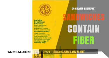 Belvita Breakfast Sandwiches: Are They High in Fiber?