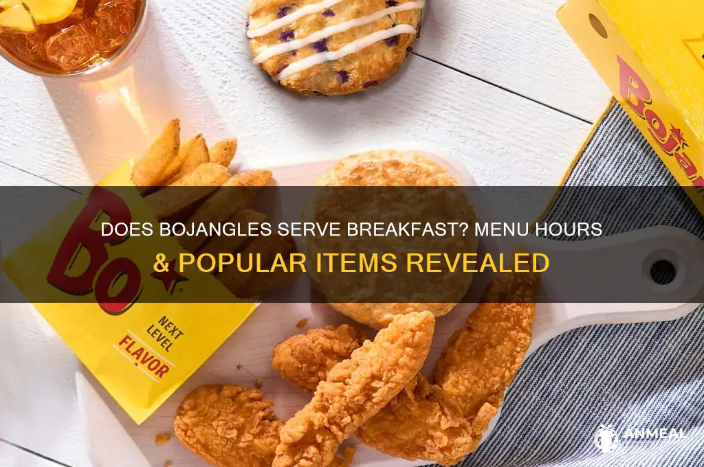 do bojangles sell breakfast