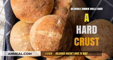 Boule Dinner Rolls: Exploring the Texture of Their Crust