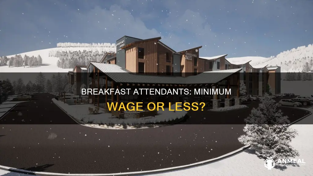 do breakfast attendants get minimum wage