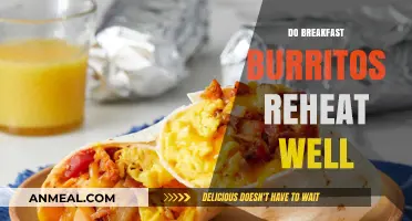 Reheating Breakfast Burritos: Tips for Perfectly Warm and Tasty Results