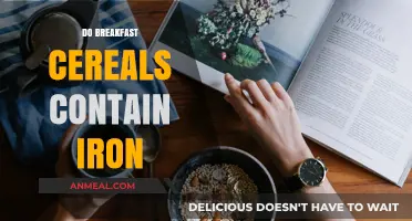 Do Breakfast Cereals Contain Iron? Uncovering Nutritional Facts