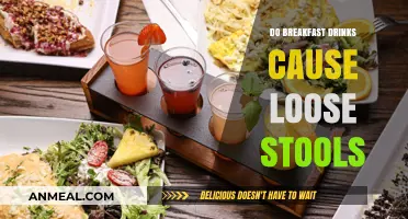 Breakfast Drinks: A Recipe for Loose Stools?