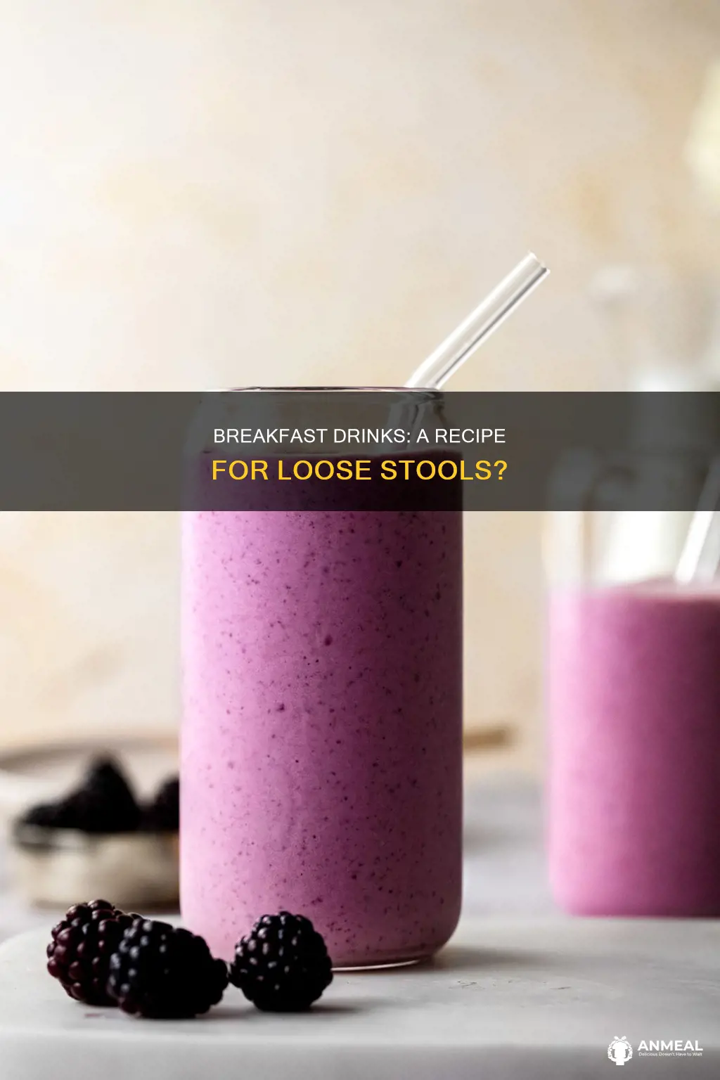 do breakfast drinks cause loose stools