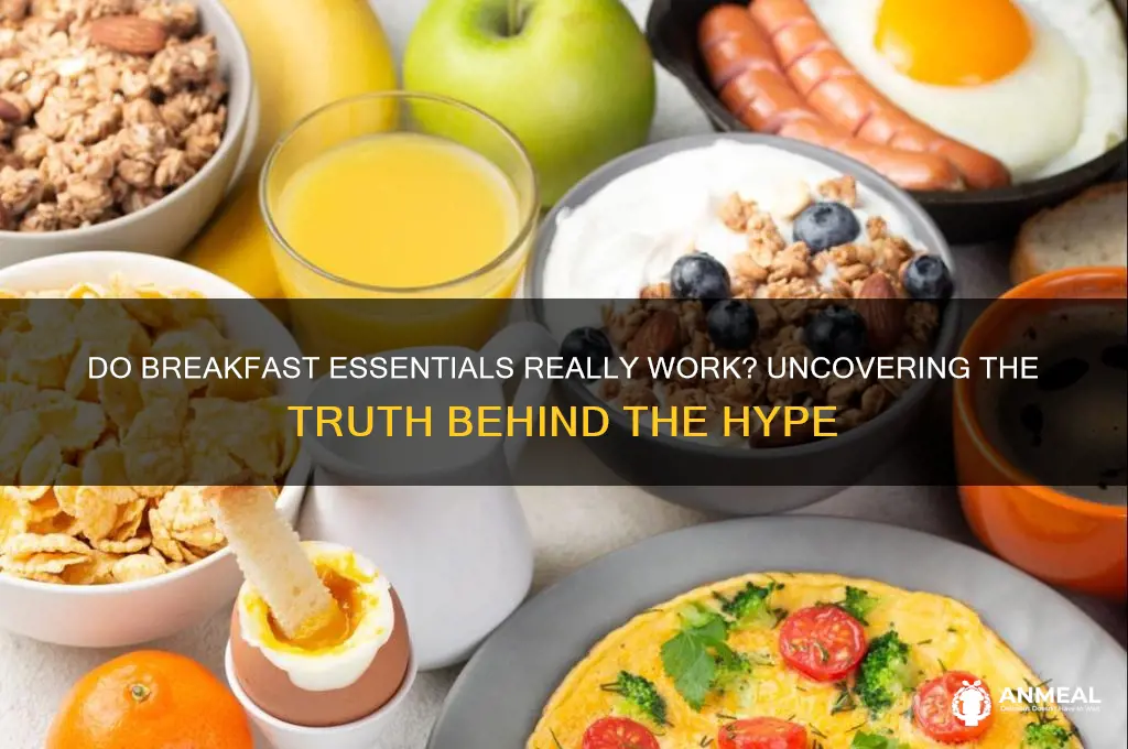 do breakfast essentials work