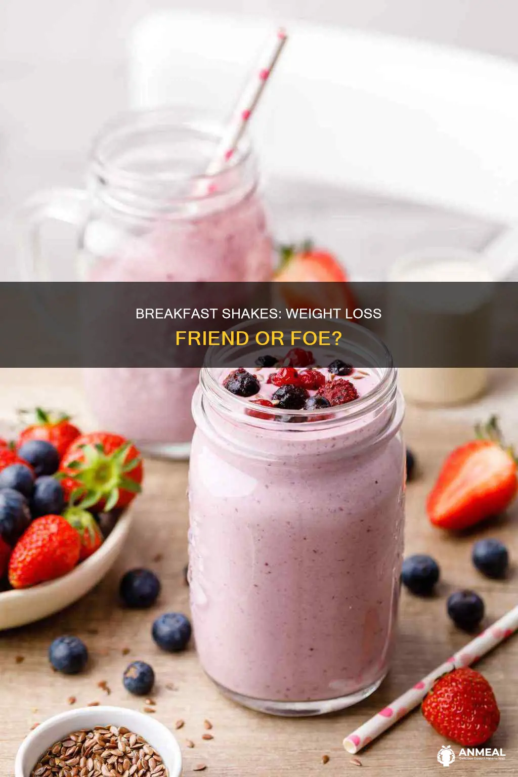 do breakfast shakes help you lose weight