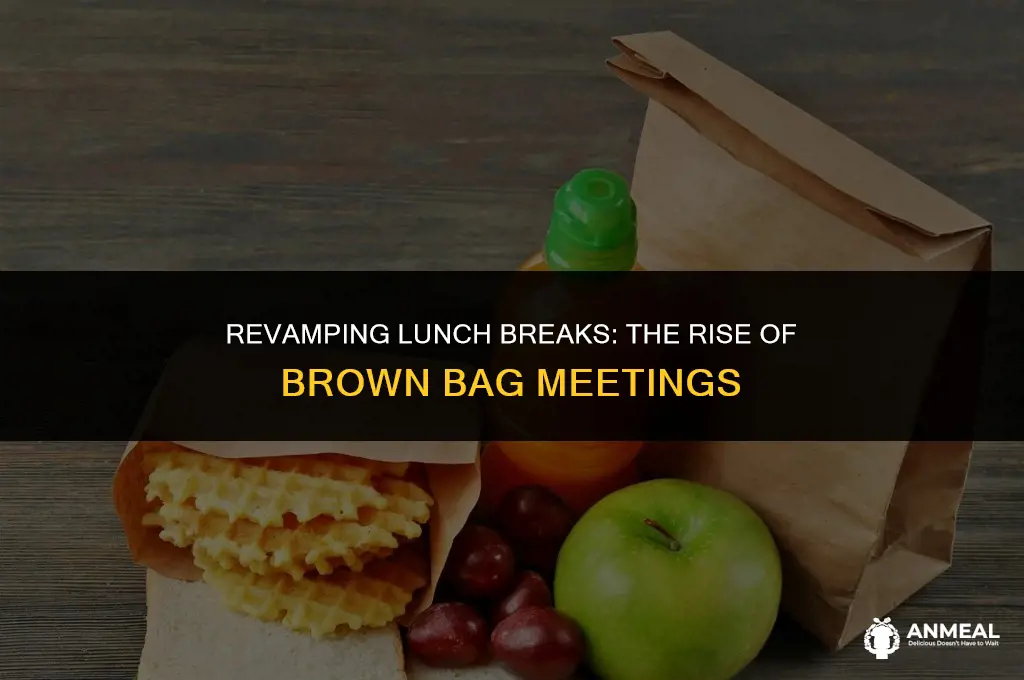 do brown bag lunch meeting