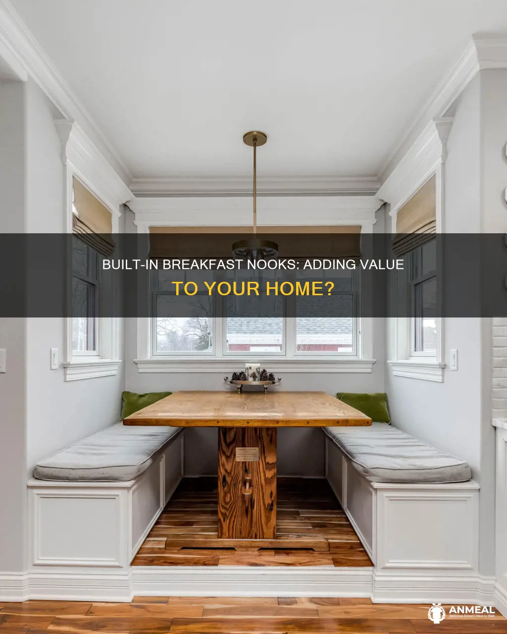 do built in breakfast nooks add value to a home