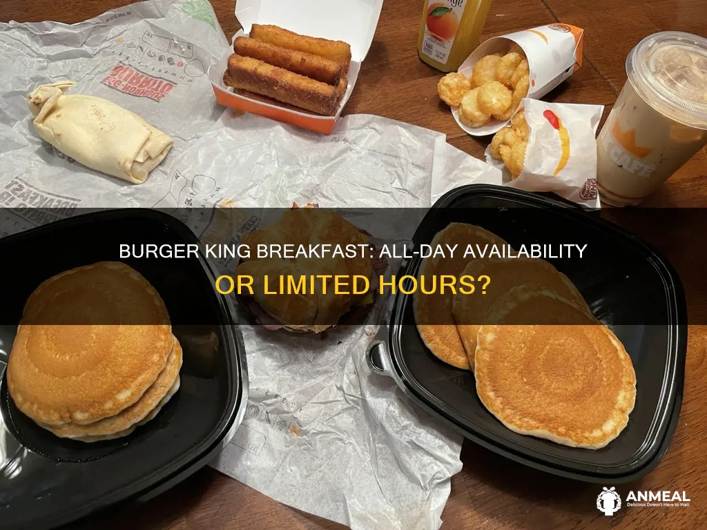 do burger king have all day breakfast