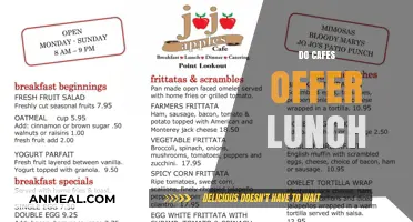 Exploring Cafe Menus: Do They Serve Lunch?