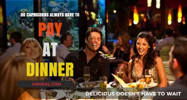 Capricorns and Dinner Etiquette: Who Picks Up the Check?