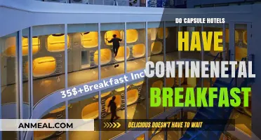 Capsule Hotels: Continental Breakfast, a Morning Treat?