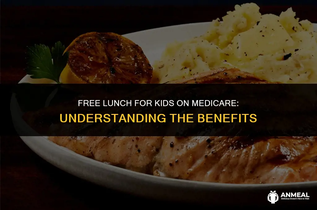 do children get free lunch if they get medicare