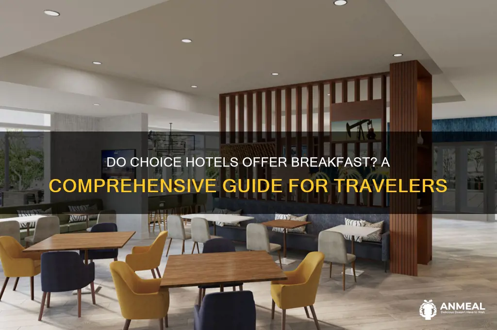 do choice hotels have breakfast