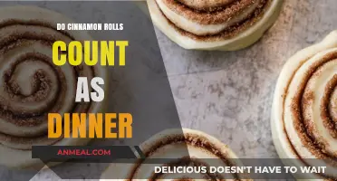 Can Cinnamon Rolls Be Dinner? Debating Sweet Evening Meals