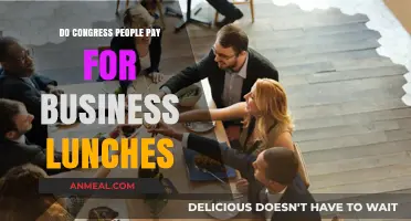 Exploring the Ethics: Do Congress Members Cover Their Own Business Lunches?