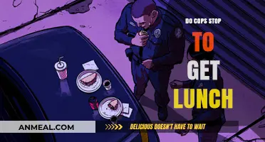 Lunch Break or Bust: Do Cops Stop to Grab a Bite?