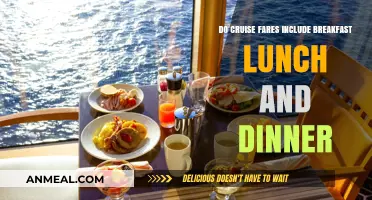 Cruise Fares: What Meals Are Included?