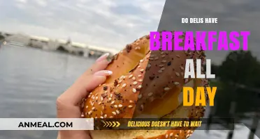 Delis: All-Day Breakfast, a Reality Check
