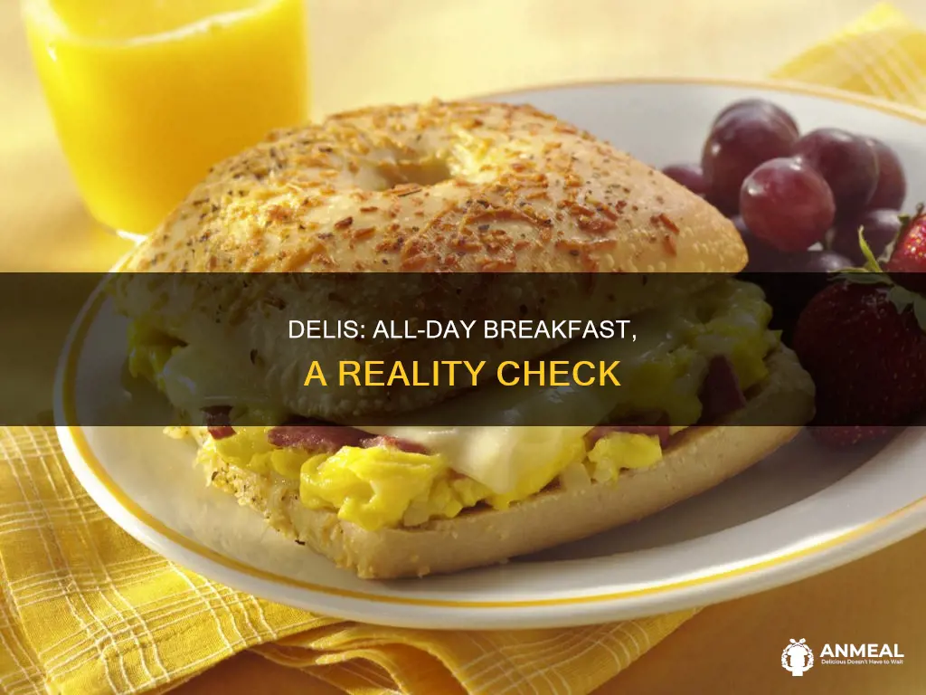 do delis have breakfast all day