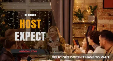 What Do Dinner Hosts Really Expect from Their Guests?