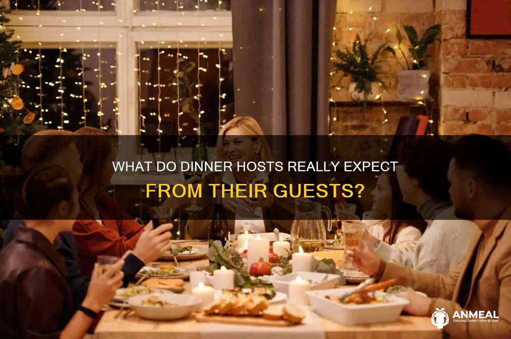 do dinner host expect