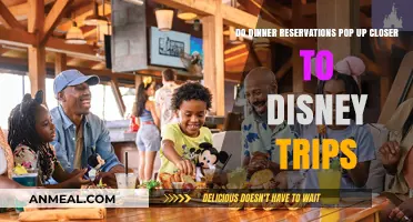 Last-Minute Disney Dining: Do Reservations Appear Closer to Your Trip?