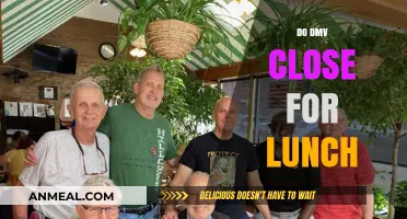 DMV Lunch Breaks: What You Need to Know Before Your Visit
