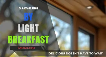 What Doctors Really Mean by 'Light Breakfast