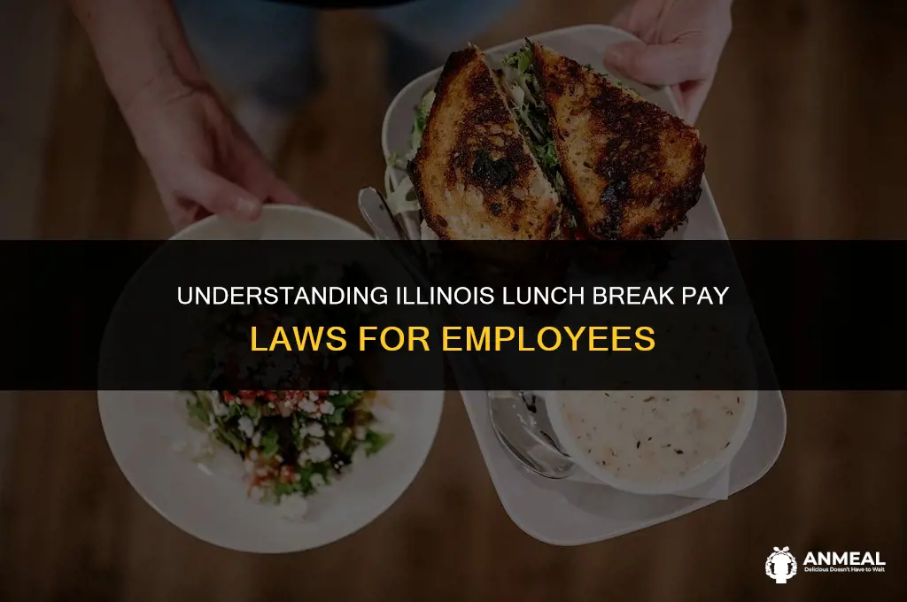 do employees get paid for lunch illinois