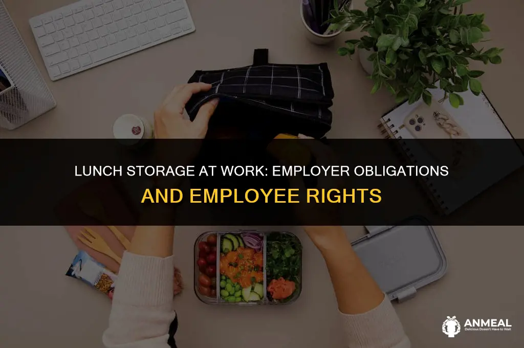 do employershave to provide storage for lunch