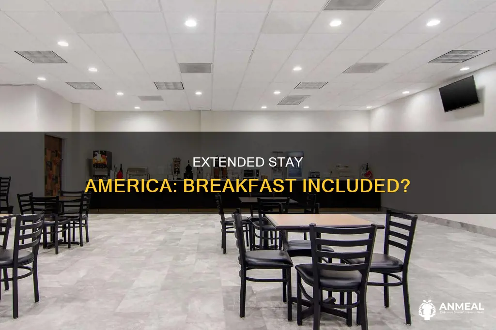 do extended stay america hotels have breakfast