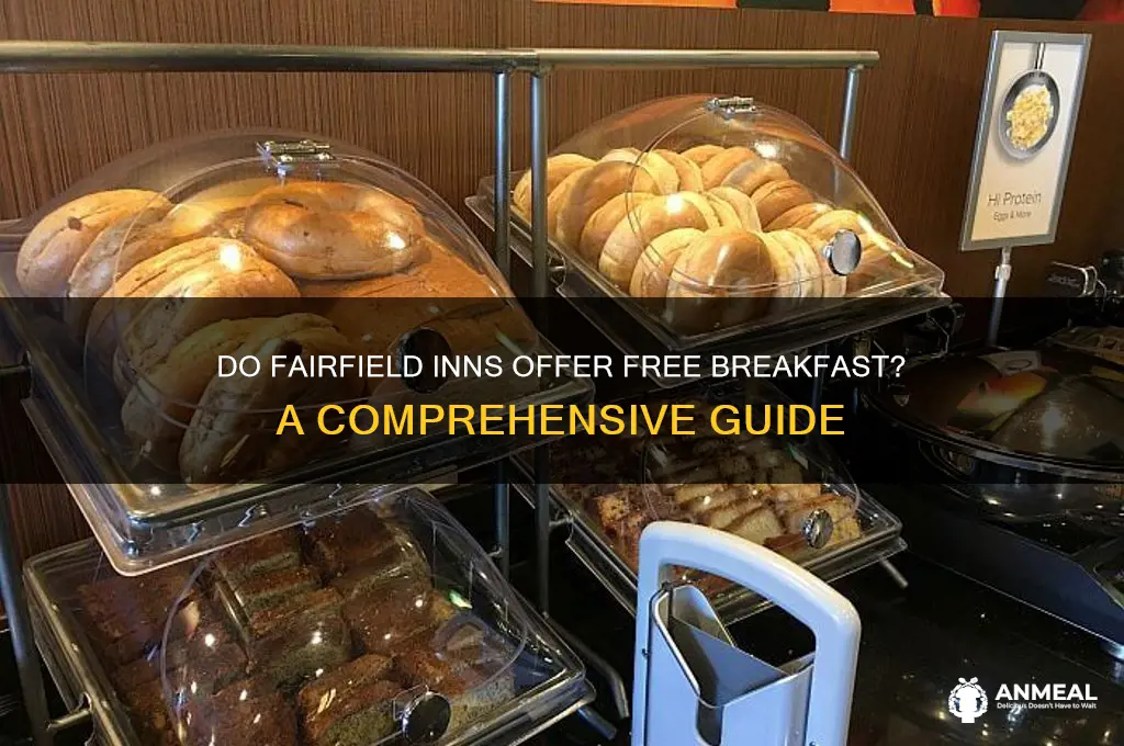 do fairfield inns have breakfast
