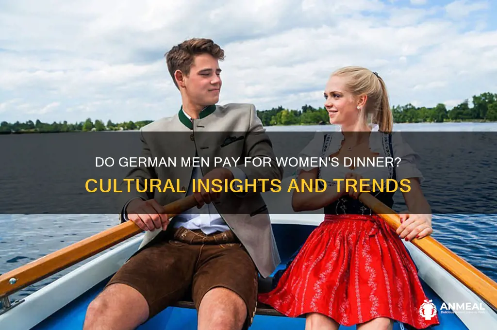 do german men pay for women dinner