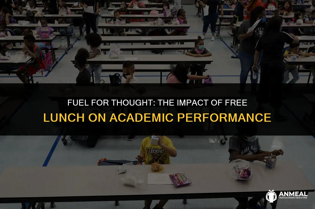 do grades get better if there is free lunch
