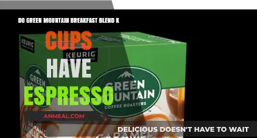Green Mountain Breakfast Blend K-Cups: Espresso or Not?