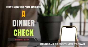 Guys Leaving Phone Numbers on Dinner Checks: A Modern Dating Mystery