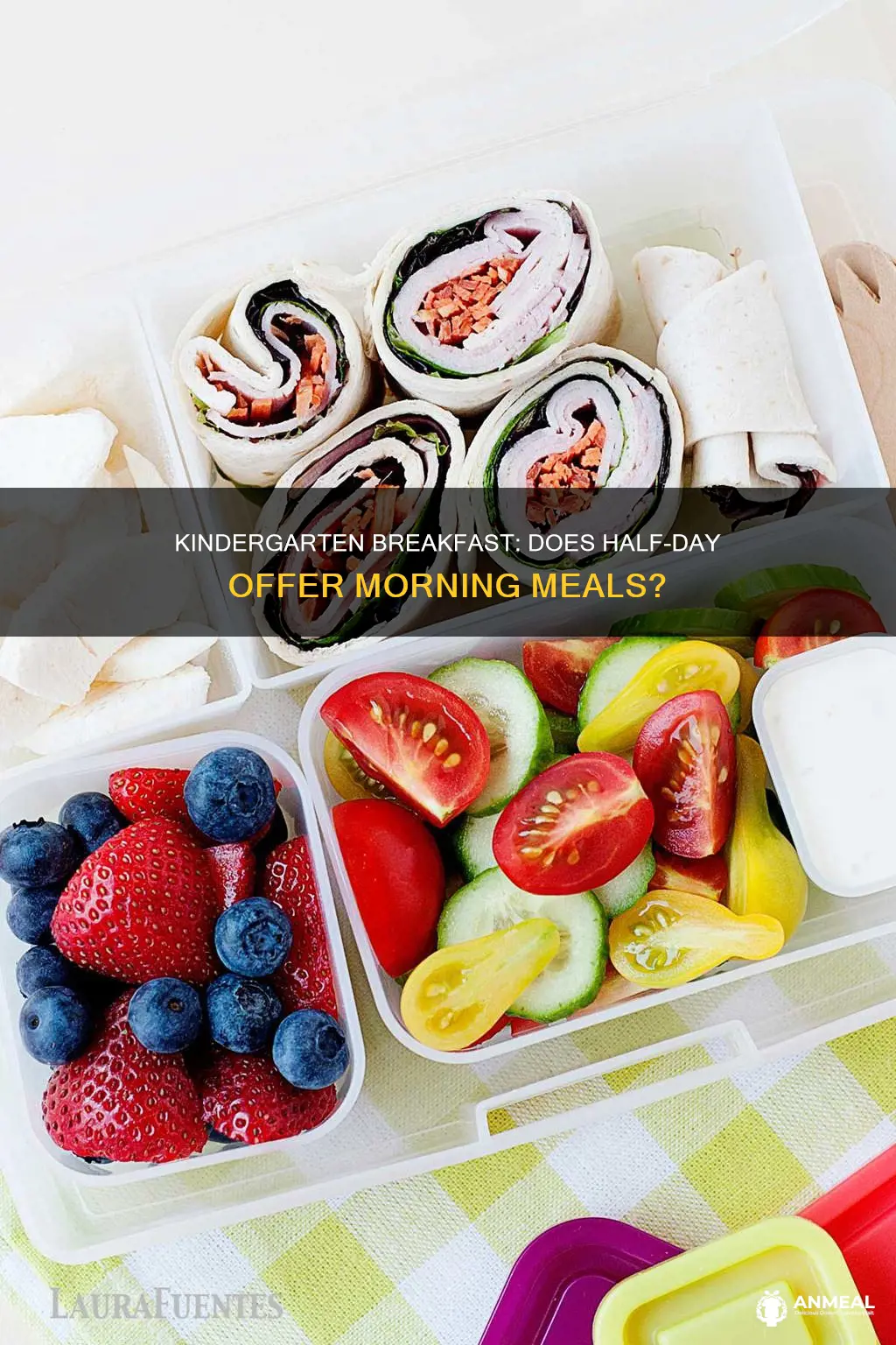 do half day kinderkarteners offer breakfast